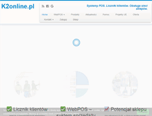 Tablet Screenshot of k2online.pl